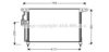 AVA QUALITY COOLING OL5228 Condenser, air conditioning